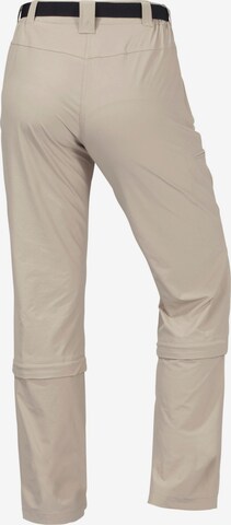 Maier Sports Regular Workout Pants 'Arolla' in Beige