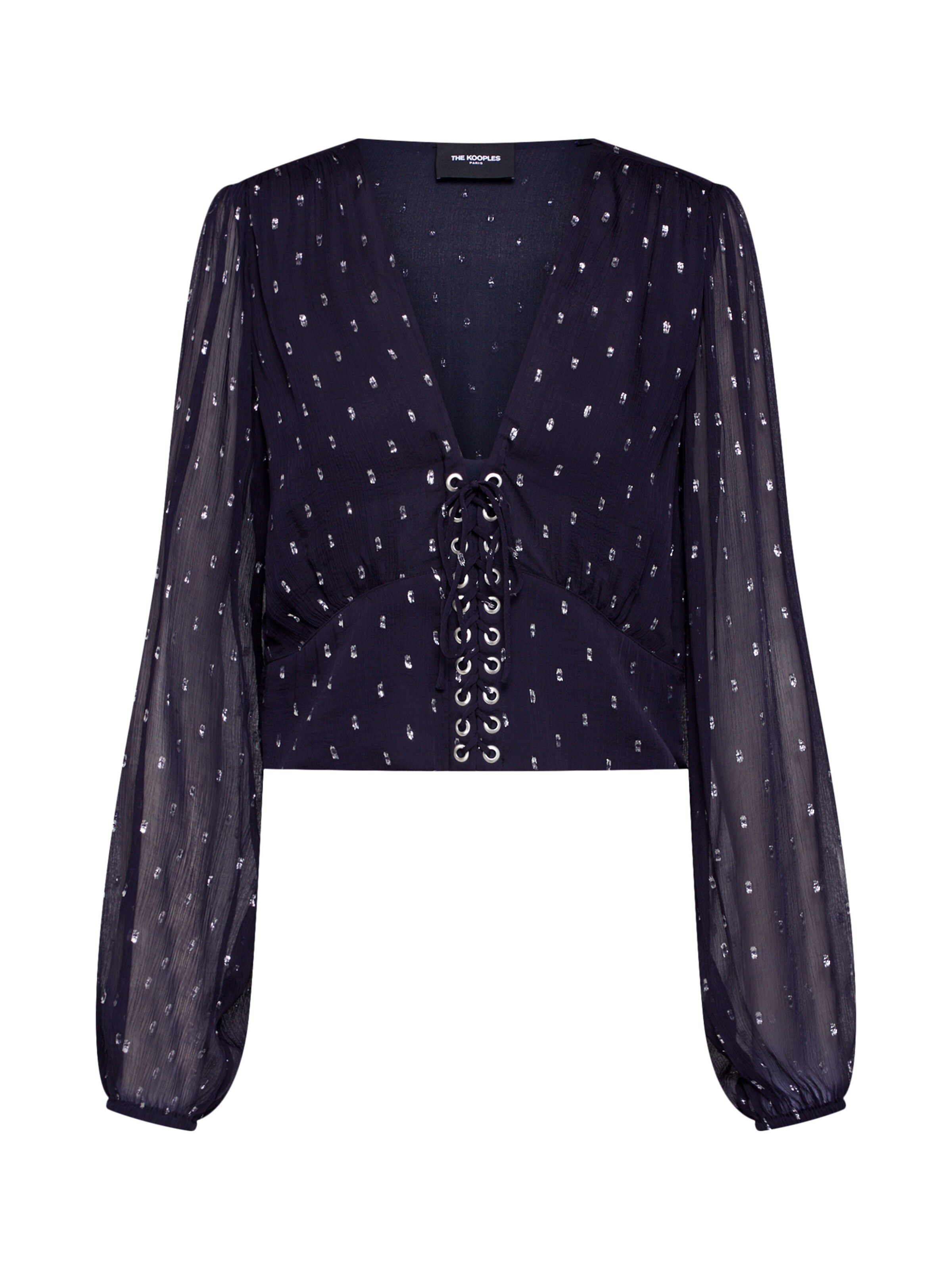 The Kooples - Blouse in de kleur Navy