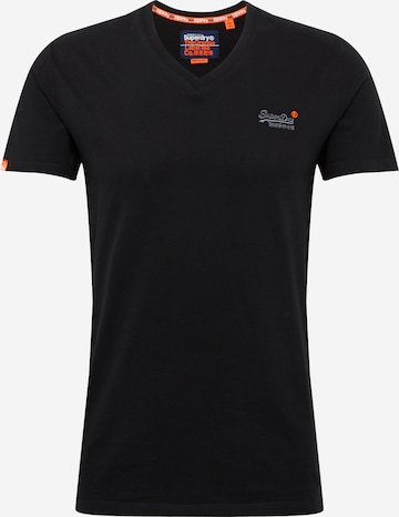 Superdry Shirt in Black: front