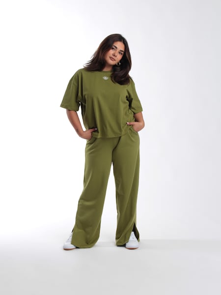 Taraneh Shayesteh - Cozy Green Look by ABOUT YOU Limited