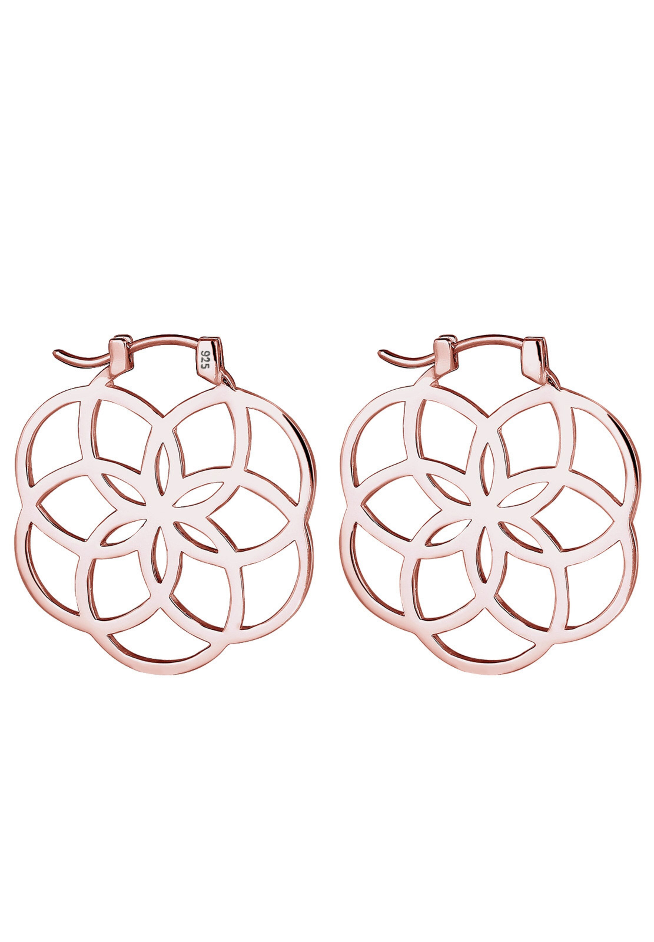 Boucles d'oreilles 'Ornament' ELLI en or : devant