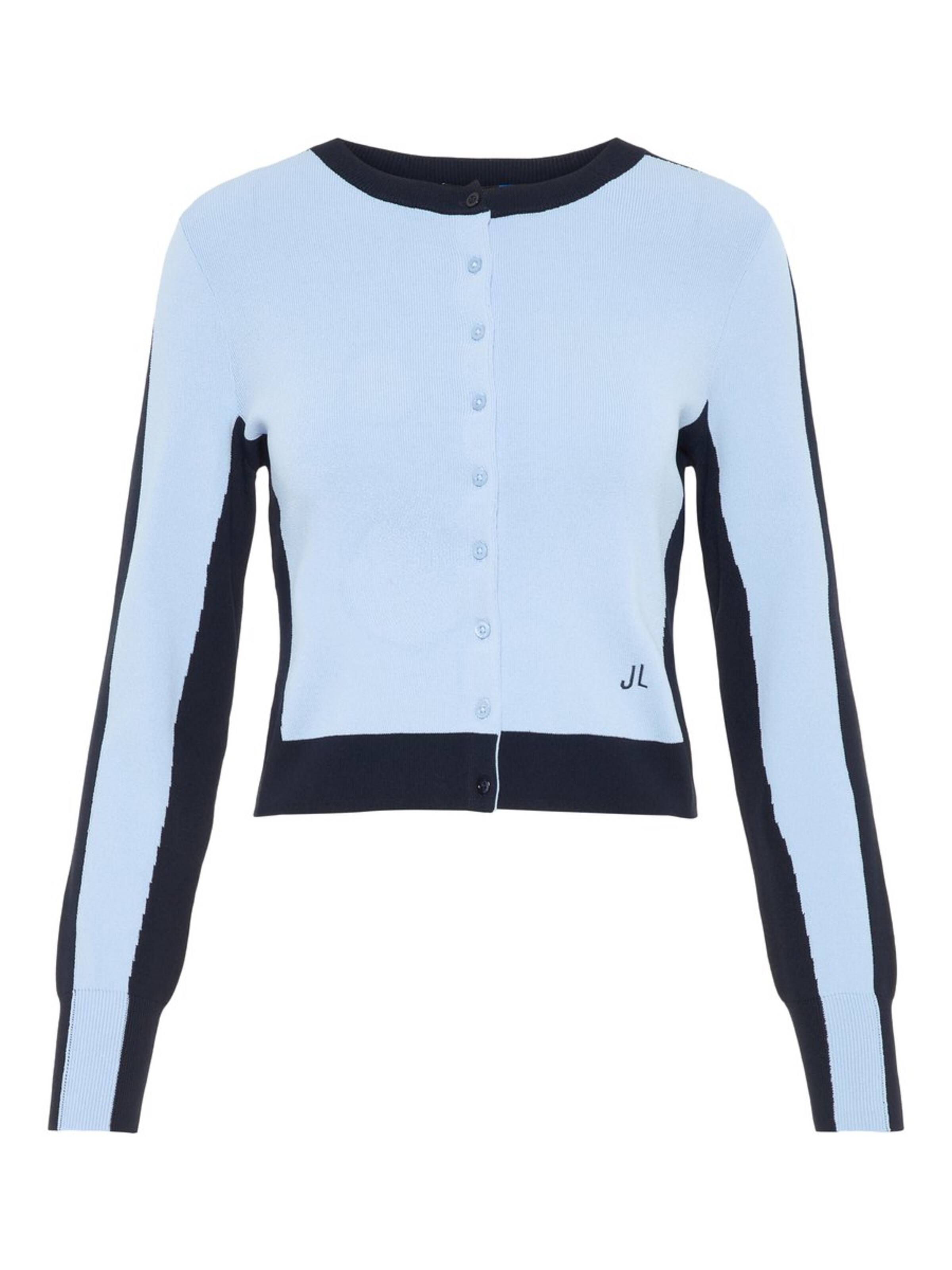 J.Lindeberg - Gebreid vest 'Melody Midlayer' in de kleur Lichtblauw