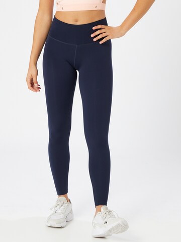 Coupe slim Pantalon de sport 'Franz' Athlecia en bleu : devant