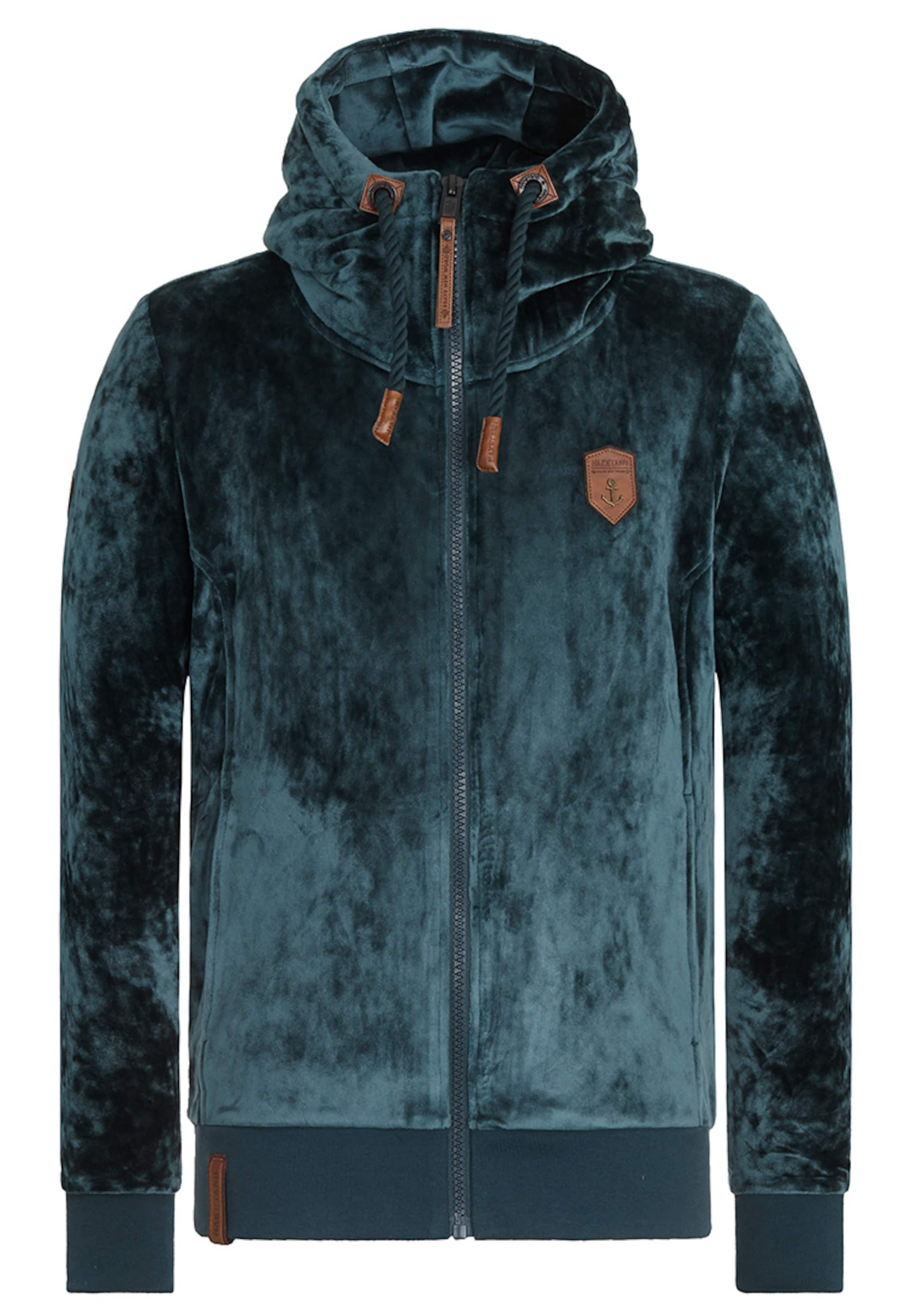 naketano - Sweatvest 'Birol Mack' in de kleur Bruin