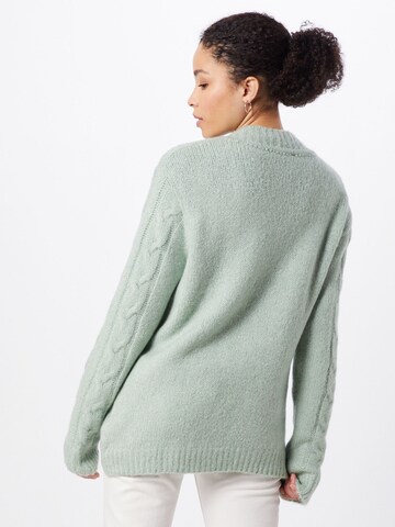 ABOUT YOU Sweater 'Milena' in Green: back