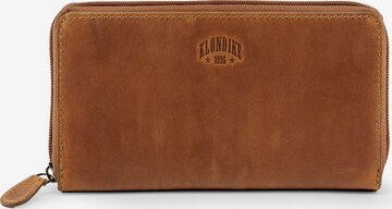 KLONDIKE 1896 Wallet 'Viola' in Brown: front