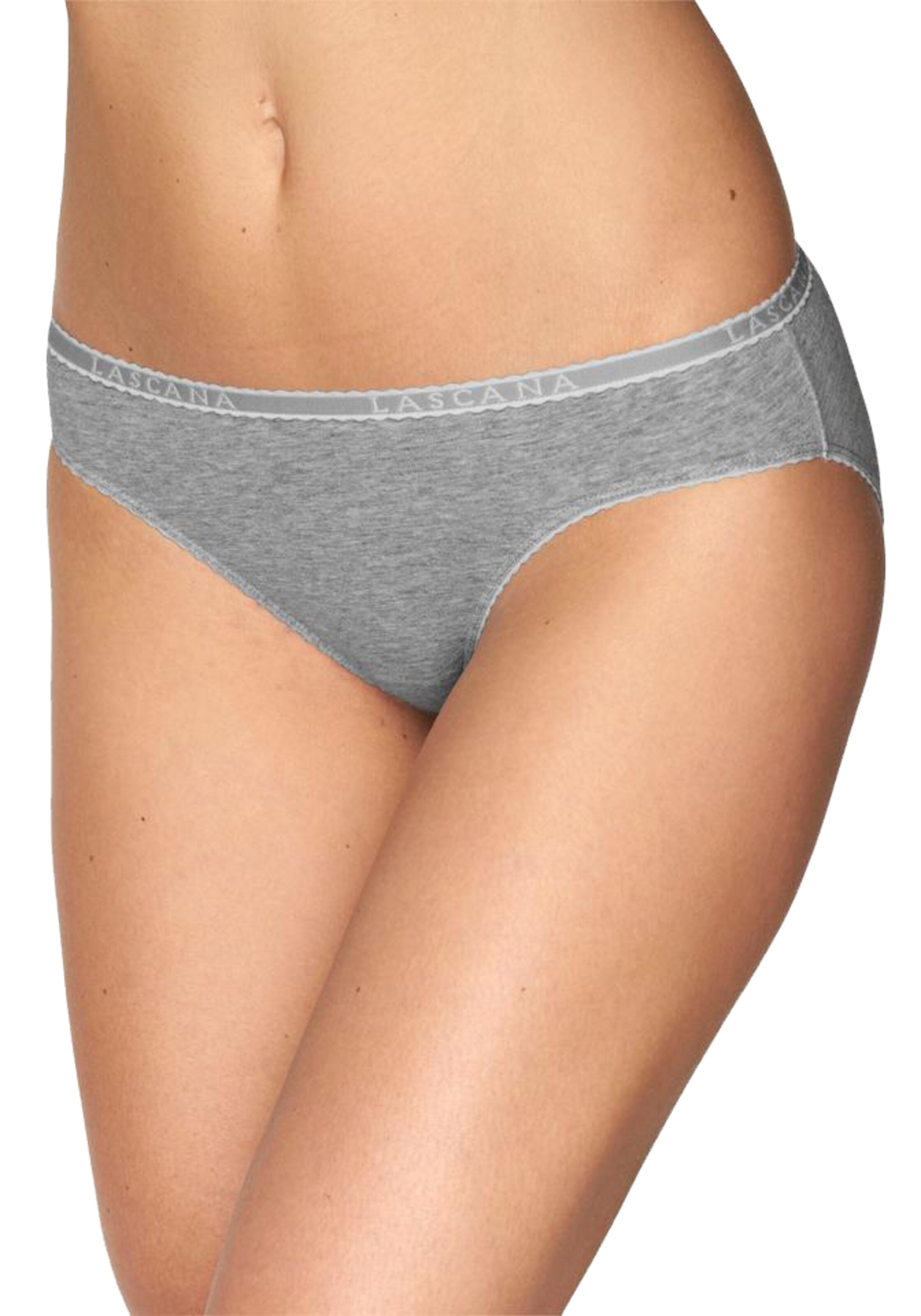 Slip LASCANA en beige : devant