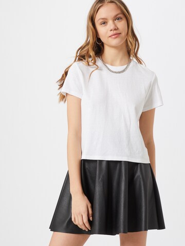 GAP Shirt 'SS SHRUNKEN TEE' in White: front