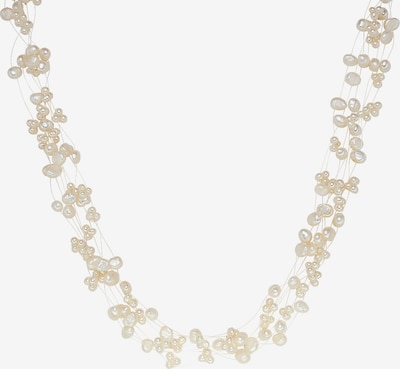 Valero Pearls Ketting in de kleur Zilver / Parelwit, Productweergave