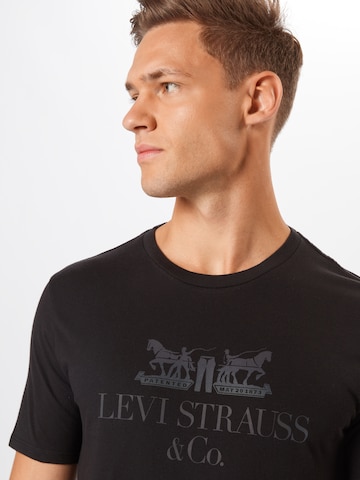 LEVI'S ® Normalny krój Koszulka w kolorze czarny