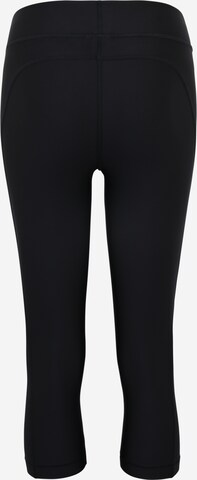 UNDER ARMOUR Skinny Workout Pants in Black: back