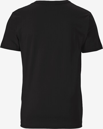 LOGOSHIRT T-Shirt 'Tasmanischer Teufel' in Schwarz