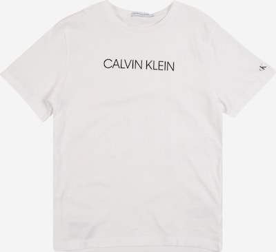 Calvin Klein Jeans Shirt 'INSTITUTIONAL' in de kleur Zwart / Wit, Productweergave