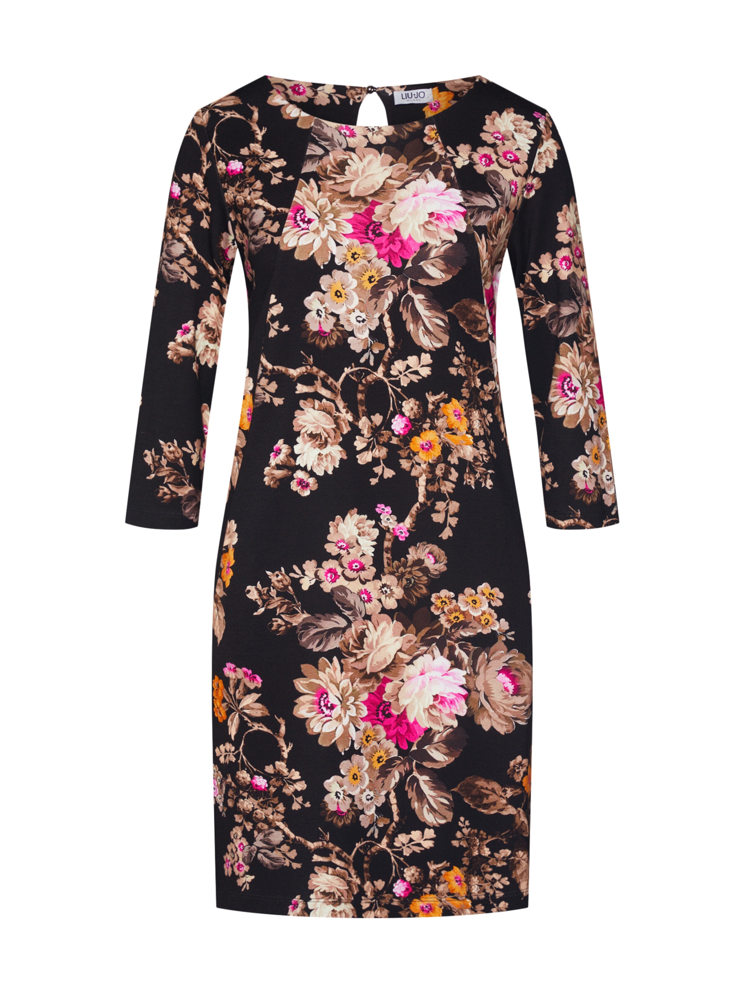 LIU JO JEANS - Kleid 'ABITO JERSEY ST. ALL' in schwarz