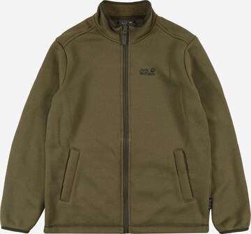 JACK WOLFSKIN - Chaqueta de montaña 'Elk Island' en verde