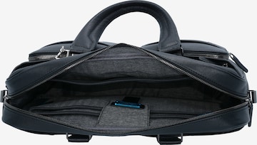 Piquadro Document Bag 'Black Square' in Black