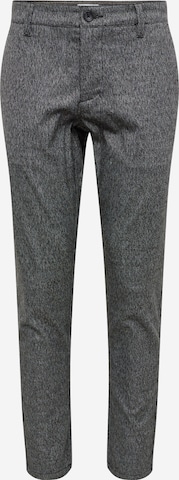Pantaloni con pieghe di Only & Sons in grigio: frontale