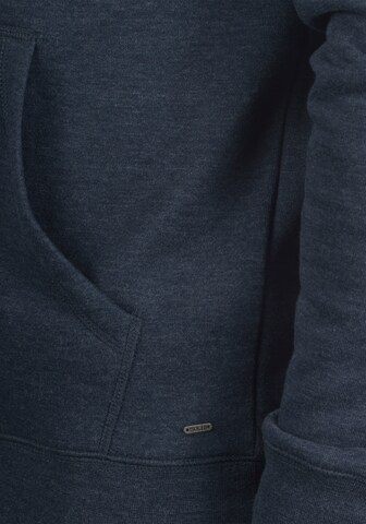 !Solid Kapuzensweatjacke 'BertiZip' in Blau