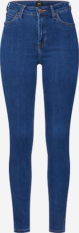 Skinny Jean 'IVY' Lee en bleu : devant