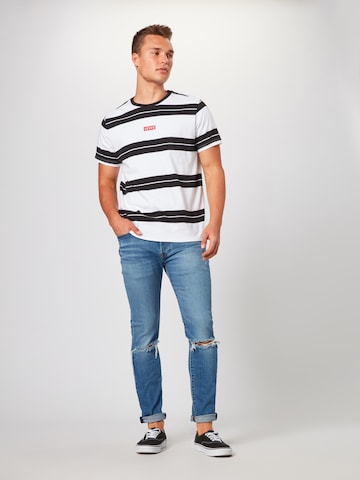 LEVI'S ® Zwężany krój Jeansy '501' w kolorze niebieski