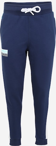 Pantalon de sport 'Streetsport' Superdry en bleu : devant