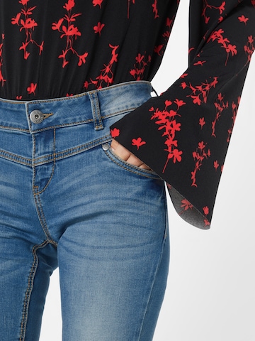 heine Skinny Farkut värissä sininen