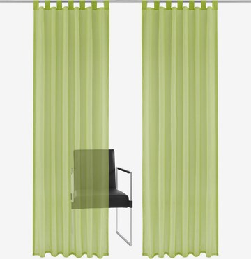 MY HOME Curtains & Drapes in Green: front