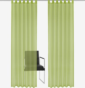 MY HOME Curtains & Drapes in Green: front