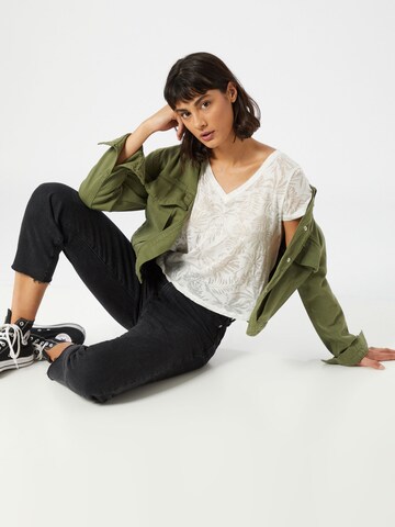 ONLY Shirt 'ONLOfelia' in Weiß