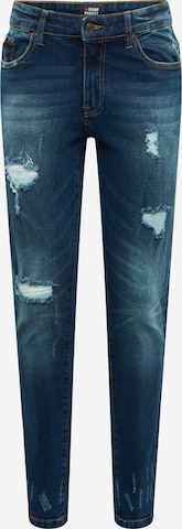 Denim Project Slimfit Jeans 'Mr. Red' i blå: forside