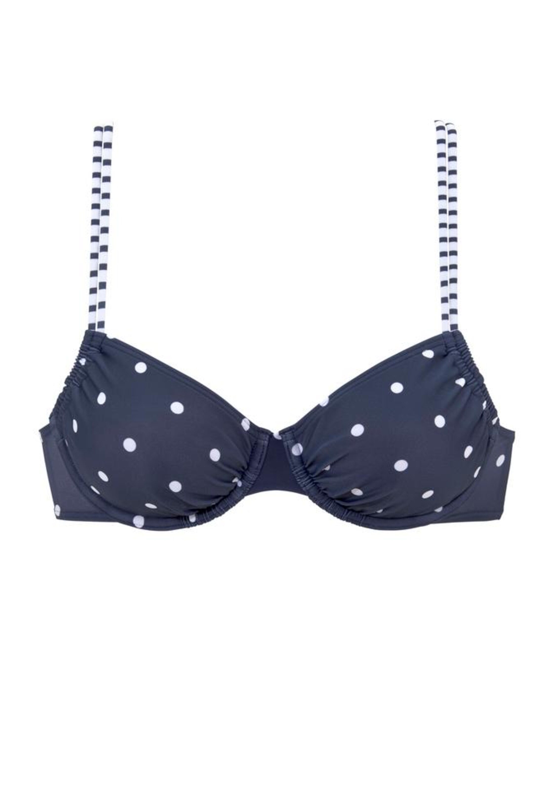 s.Oliver Τοπ μπικίνι 'Audrey' σε μπλε: μπροστά