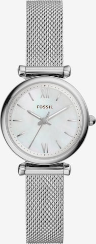 FOSSIL Analogové hodinky – stříbrná: přední strana