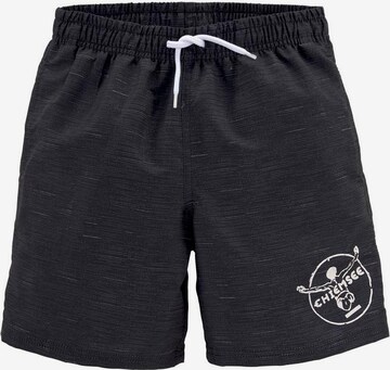 Shorts de bain CHIEMSEE en noir : devant