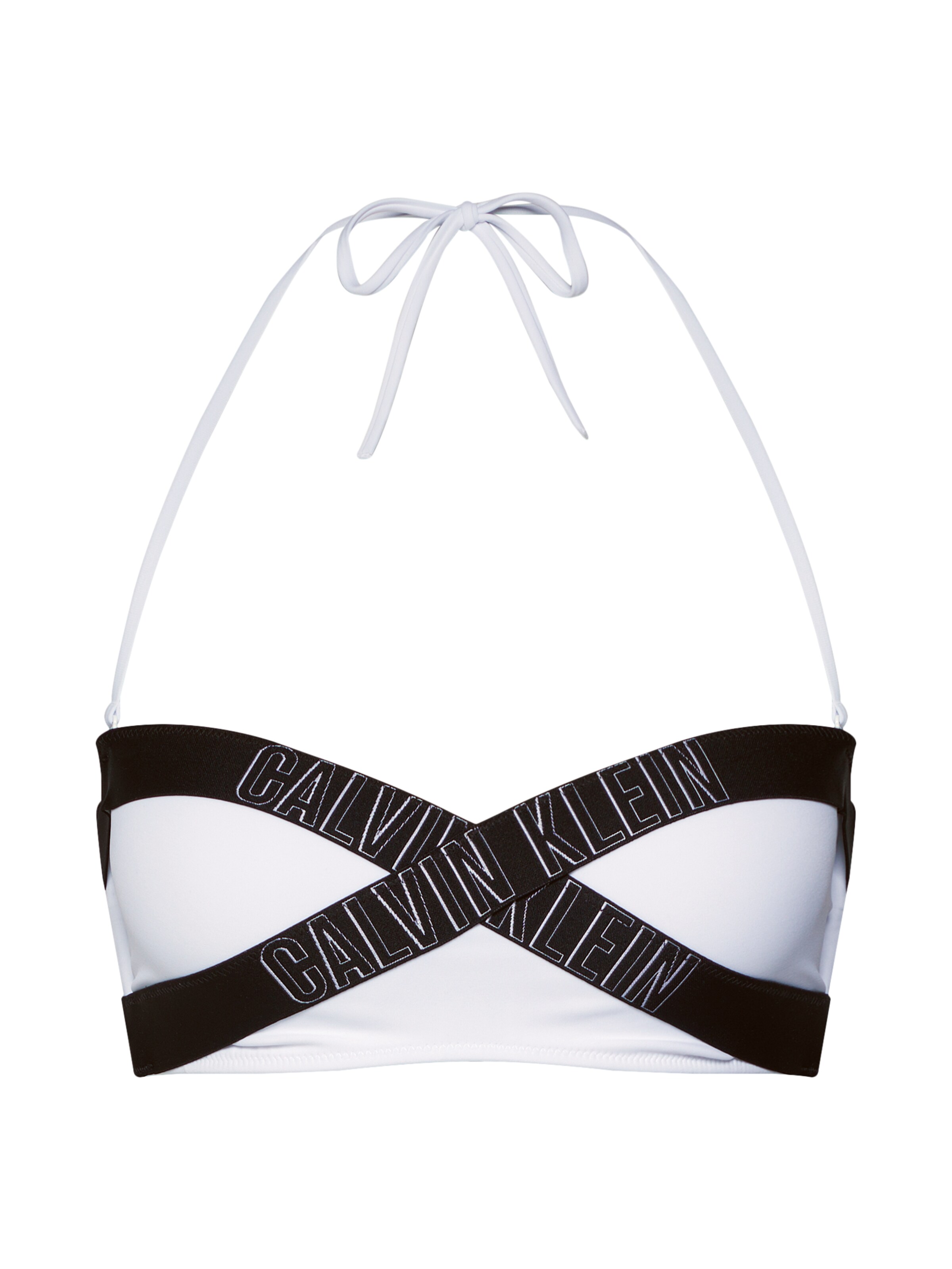 Calvin Klein Swimwear - Bikinitop 'BANDEAU' in schwarz
