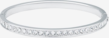 Ted Baker Ring 'CLEMARA: HINGE CRYSTAL BANGLE' in Silver: front