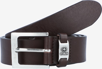 STRELLSON Belt in Brown: front