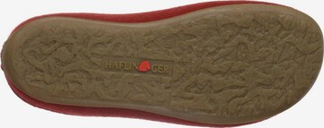 HAFLINGER Slippers in Red