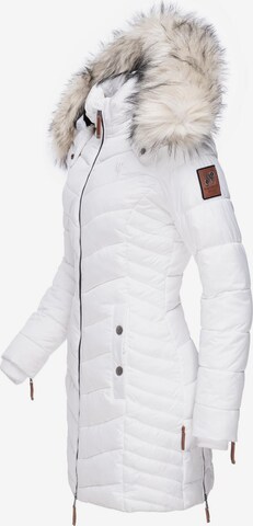 NAVAHOO Зимно палто 'Nimalaa' в бяло