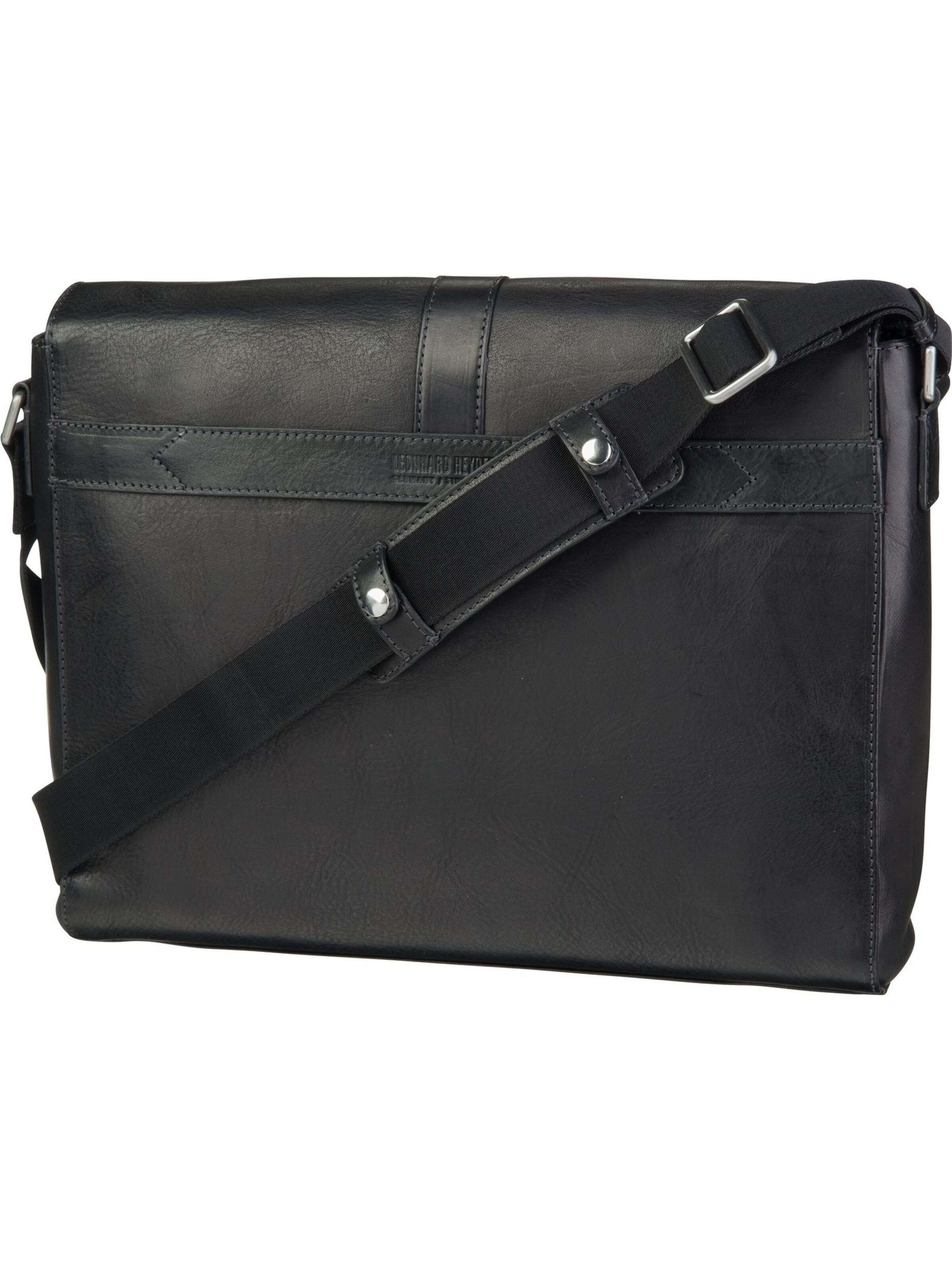 LEONHARD HEYDEN Schoudertas ' Bergamo ' in Zwart