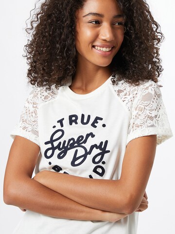 Superdry T-Shirt in Weiß