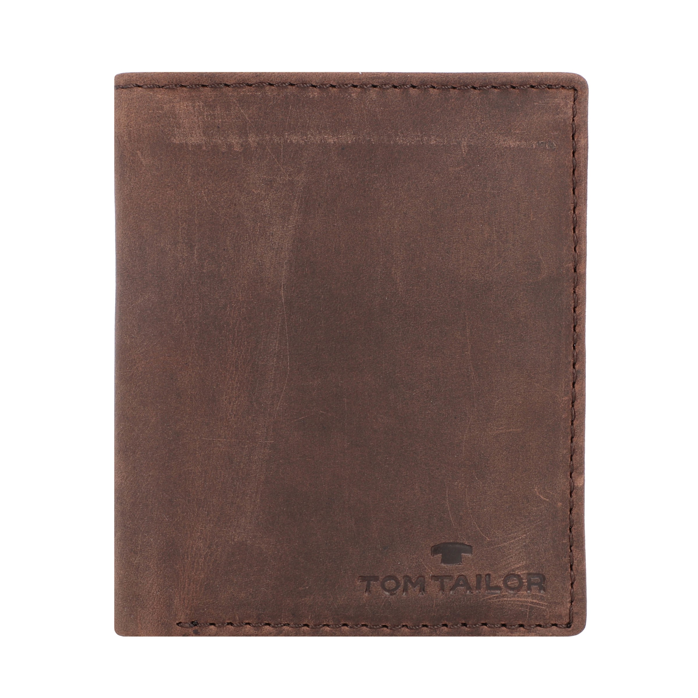 Porte-monnaies 'Ron' TOM TAILOR en marron