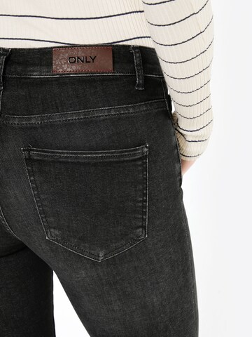 ONLY Skinny Jeans 'Deluxe' in Schwarz
