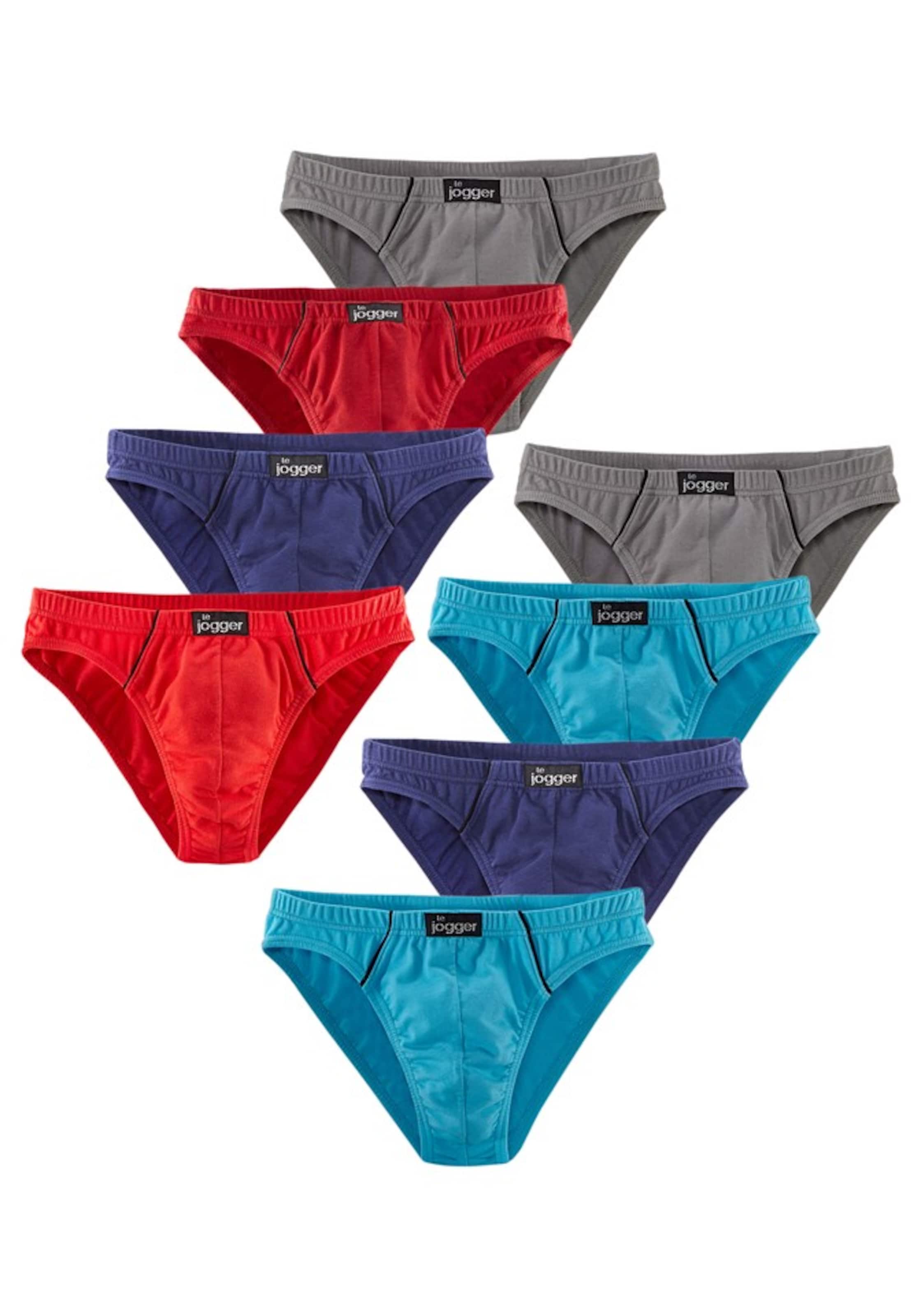LE JOGGER Slip in Blau: Vorderseite