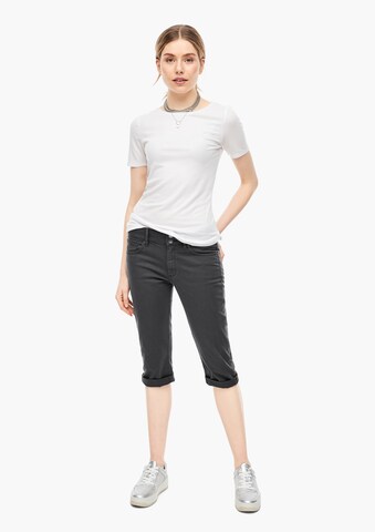QS Skinny Jeans 'Catie' in Schwarz