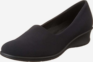 ECCO Classic Flats in Black: front