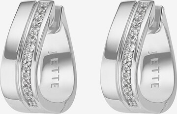 JETTE Earrings 'Free Spirit 86735482' in Silver: front