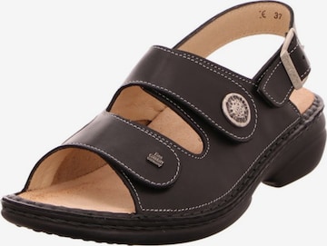 Finn Comfort Sandals in Black: front