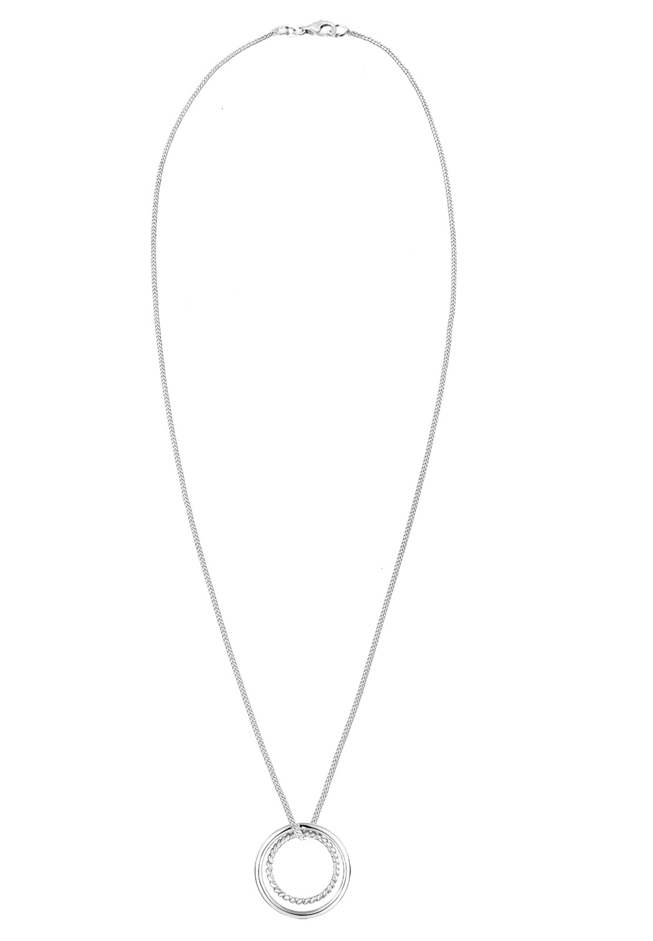 ELLI Ketting in Zilver: voorkant