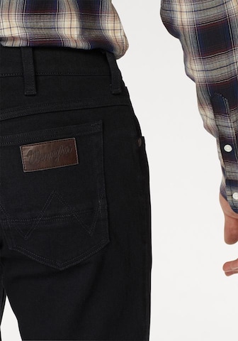 WRANGLER Bootcut Jeans 'Jacksville' in Schwarz