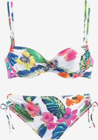 LASCANA Bikini in Wit: voorkant